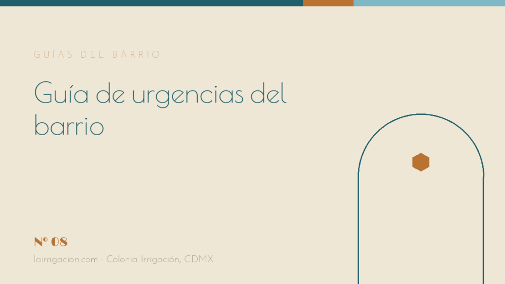 Guía de urgencias de la colonia: quién te salva a cualquier hora