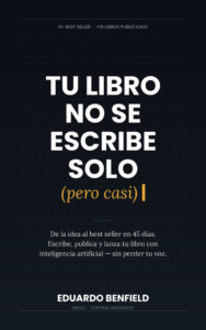 Tu libro no se escribe solo (pero casi)